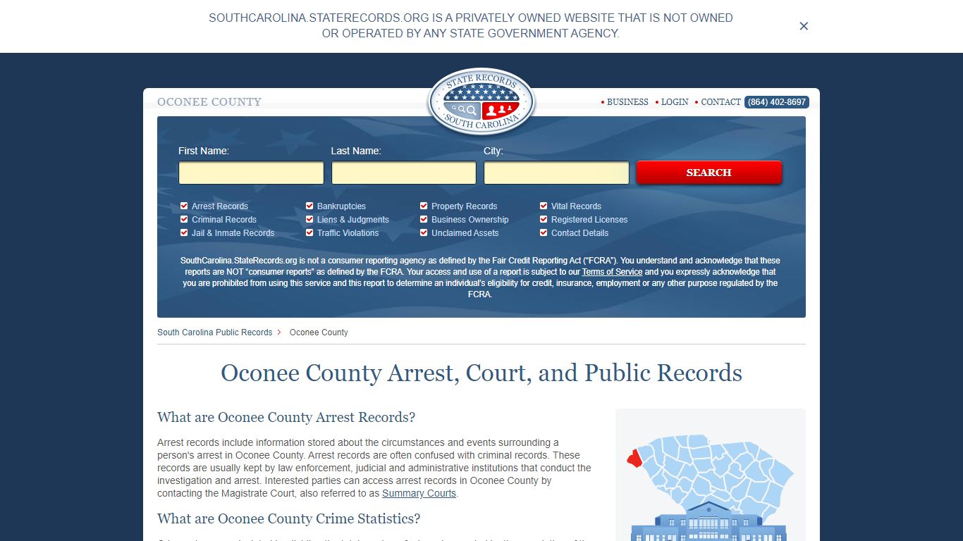 Oconee County Court Records